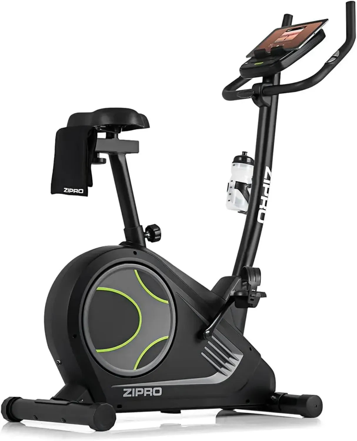 Zipro Vélo d'Appartement Magnétique avec Ergomètre, Capacité 150 kg, Vélo de Fitness Intérieur