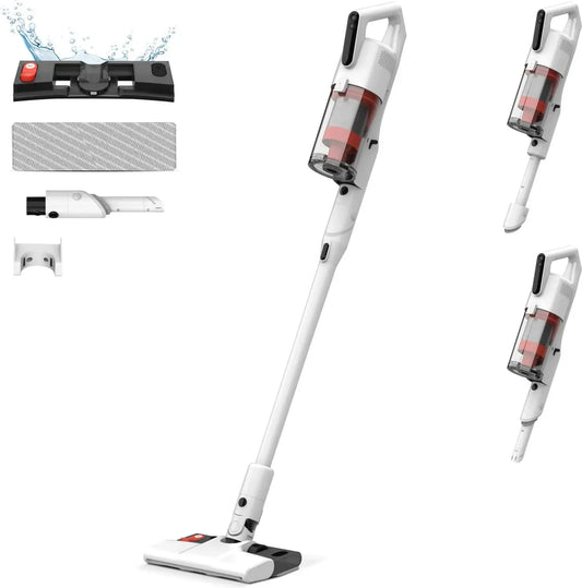 Aspirateur Sans Fil 2 en 1 Deerma DEM-T20W, 180W, Filtre HEPA, Design Léger, Multifonction