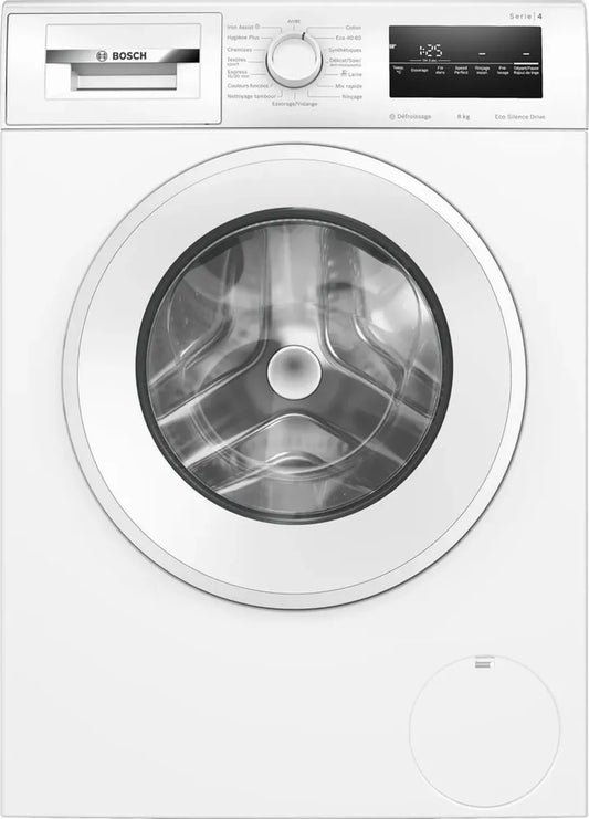 Lave-linge Frontal Série 4, 8 kg, 1400 tr/min, WAN2827UFR