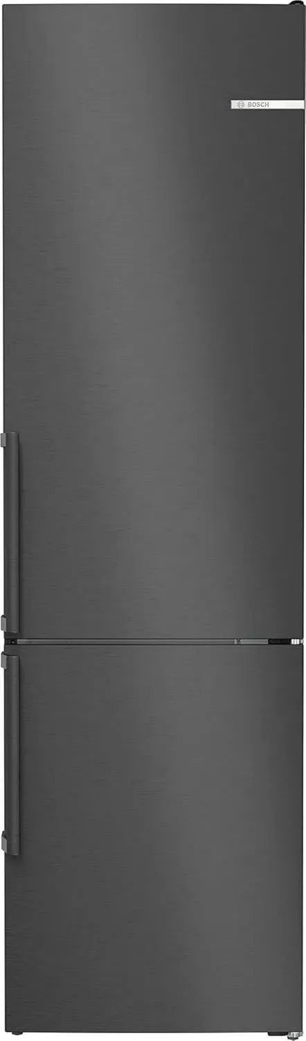 Réfrigérateur combiné Bosch KGN39OXBT, 60 cm, 363 L, No Frost, VitaFresh Plus, Super refroidissement, Super congélation, éclairage LED, Inox noir anti-traces