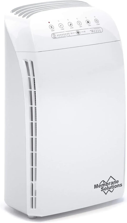 Purificateur d'air HEPA Silencieux pour Maison, Élimination des Allergènes et Odeurs