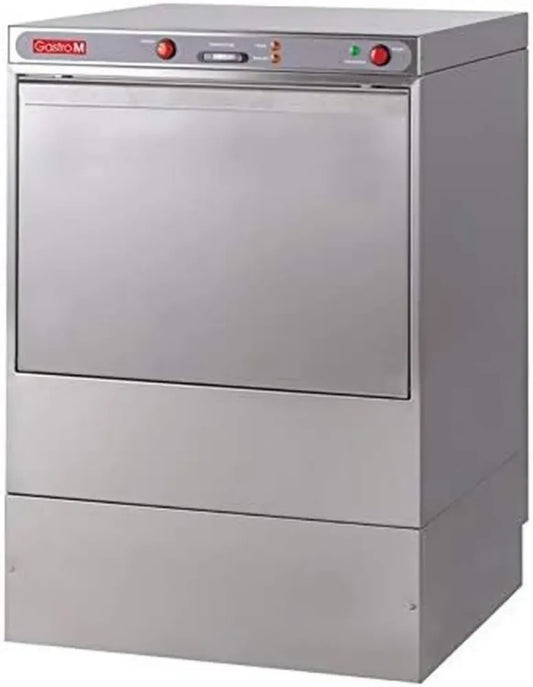Lave-vaisselle industriel 50x50cm avec pompe de vidange - 400V
